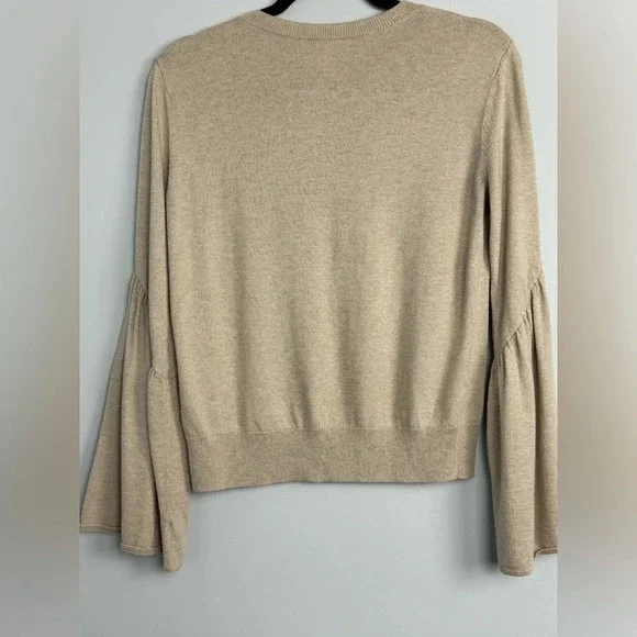 LEITH Crewneck Bell-Sleeve Pullover Sweater size XS - Picture 6 of 7